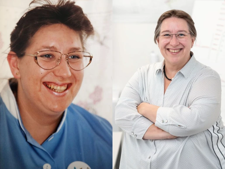 Früher VS Heute Dominikus Claudia
