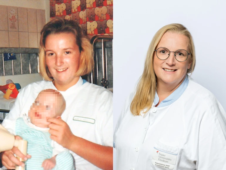 Früher VS Heute Schreiblehner Sylvia